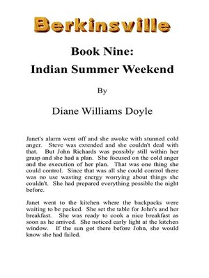 cover image of Book Nine